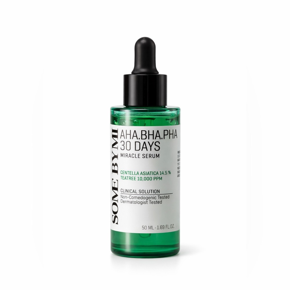 SOME BY MI - AHA.BHA.PHA 30 Days Miracle Serum w Centella + Tea Tree, Clinical